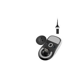 Logitech PRO X SUPERLIGHT Wireless Gaming Mouse - Ultra-Lightweight Optical Wireless Gaming Mouse in White - Unleash Your Gaming